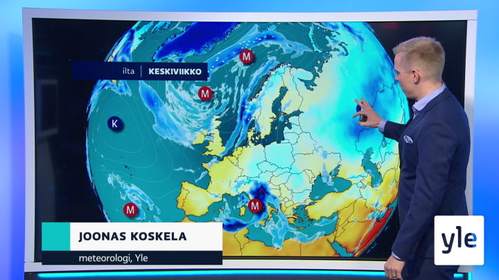 Sääennuste klo 18.00: 01.12.2020 19.00