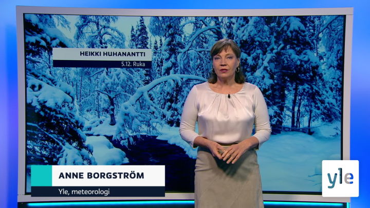 Sääennuste klo 18.00: 05.12.2020 18.25