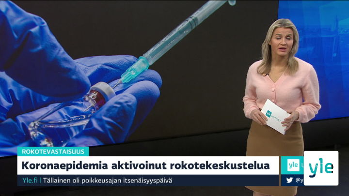 Yle Uutiset klo 9.00: 07.12.2020 09.15