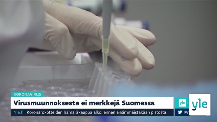 Yle uutiset klo 7.30: 22.12.2020 08.09