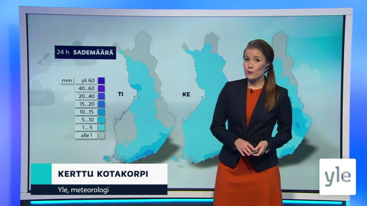 Sääennuste klo 18: 28.12.2020 18.27