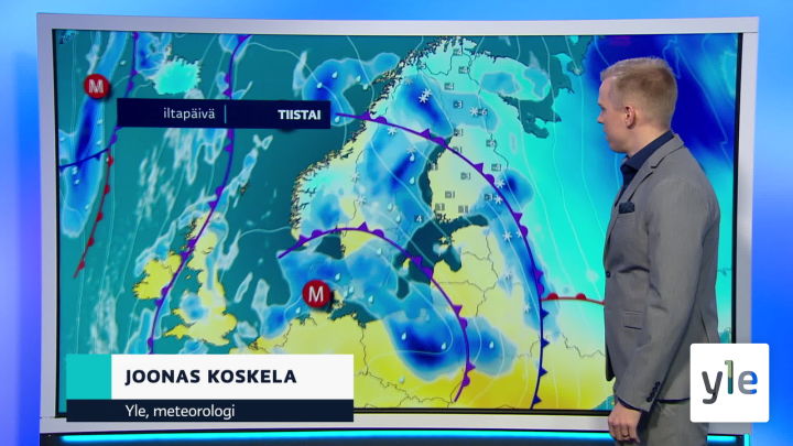 Sääennuste klo 18: 29.12.2020 18.29