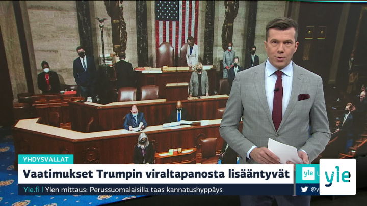 Yle Uutiset klo 7.30: 08.01.2021 07.53
