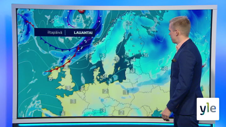 Sääennuste klo 18: 09.01.2021 18.22
