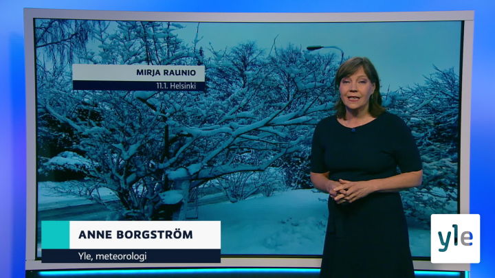Sääennuste klo 18.00: 11.01.2021 18.30