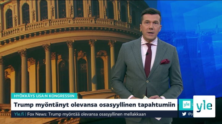 Yle Uutiset klo 7.30: 12.01.2021 07.30