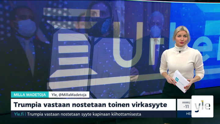 Yle Uutiset klo 7.30: 14.01.2021 07.50