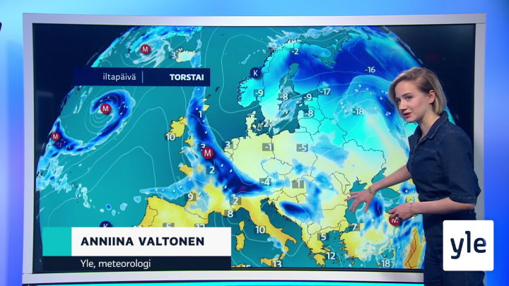 Sääennuste klo 18: 14.01.2021 18.28