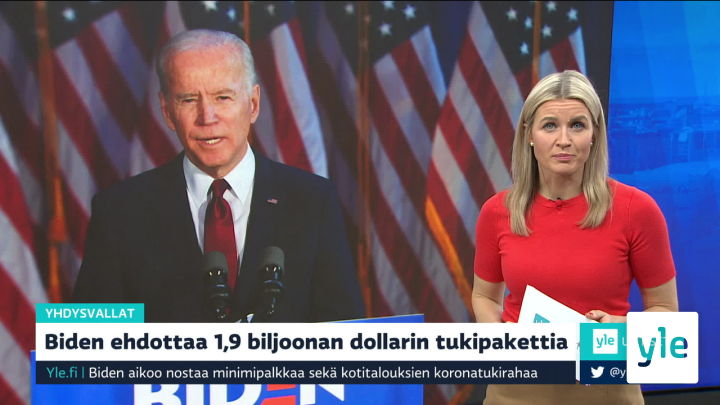 Yle Uutiset klo 9.00: 15.01.2021 09.25