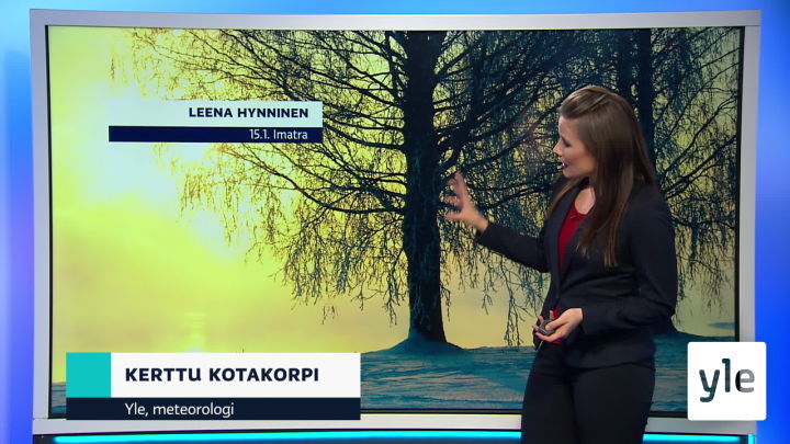 Sääennuste klo 18.00 (S): 15.01.2021 18.31