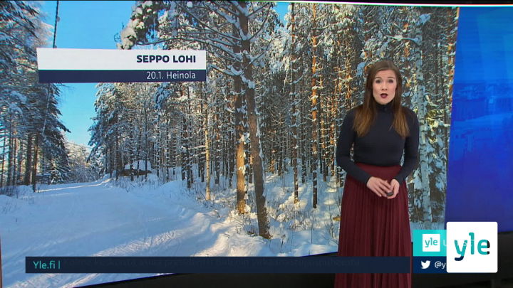 Sääennuste klo 7.40: 21.01.2021 07.51