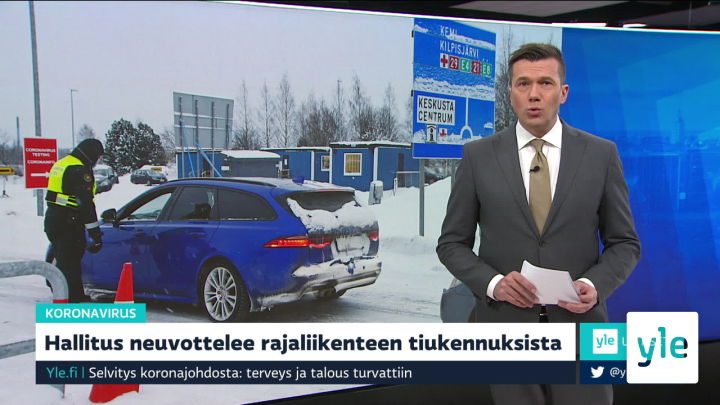 Yle Uutiset klo 9.00: 22.01.2021 09.31