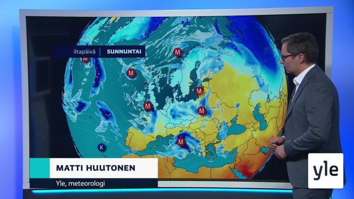 Sääennuste klo 18: 24.01.2021 18.32
