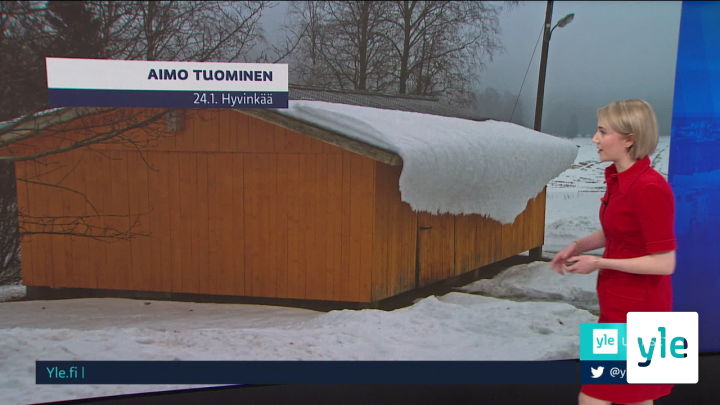 Sääennuste klo 7.40: 25.01.2021 07.52