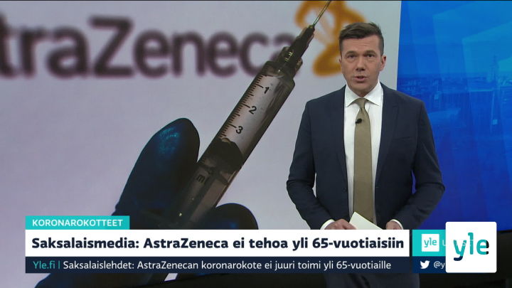 Yle Uutiset klo 7.30: 26.01.2021 07.50