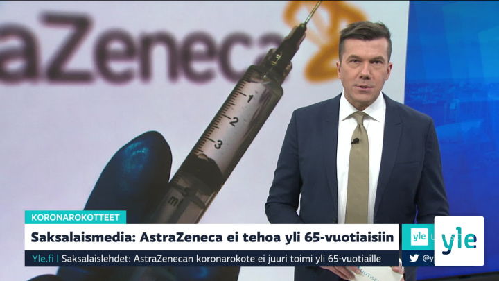 Yle Uutiset klo 9.00: 26.01.2021 09.59