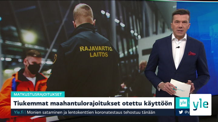 Yle Uutiset klo 9.00: 27.01.2021 09.18