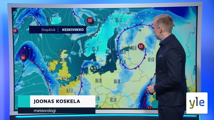 Sääennuste klo 18: 27.01.2021 18.26