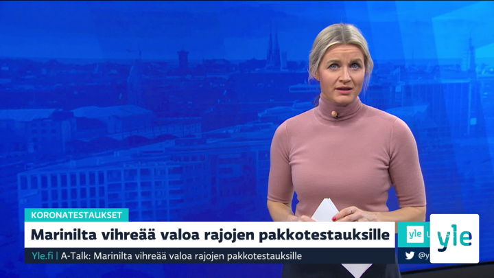 Yle Uutiset klo 7.30: 29.01.2021 07.46