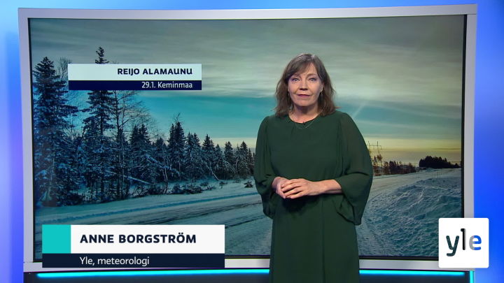 Sääennuste klo 18: 29.01.2021 18.26