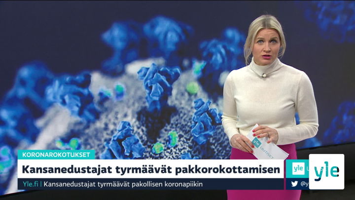Yle Uutiset klo 9.00: 02.02.2021 09.19