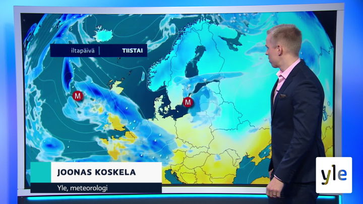 Sääennuste klo 18: 02.02.2021 18.34