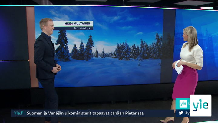 Sääennuste klo 7.40: 15.02.2021 08.05