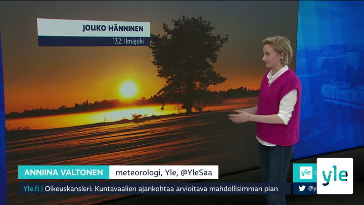 Sääennuste klo 7.40: 17.02.2021 07.50
