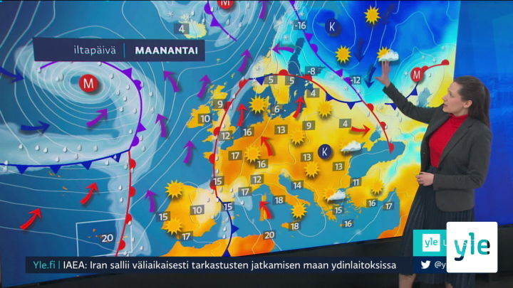 Sääennuste: 22.02.2021 07.54