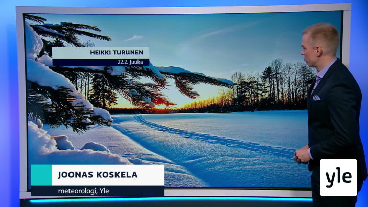 Sää klo 18 (S): 22.02.2021 18.26