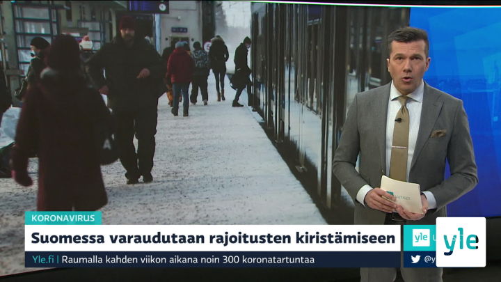 Yle Uutiset klo 7.30: 23.02.2021 07.59