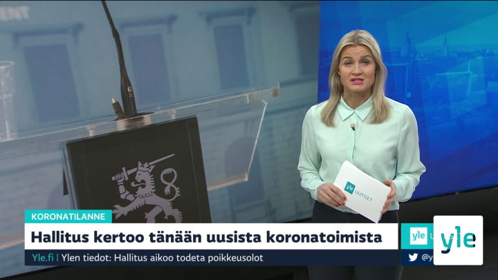Yle Uutiset klo 9.00: 25.02.2021 09.23