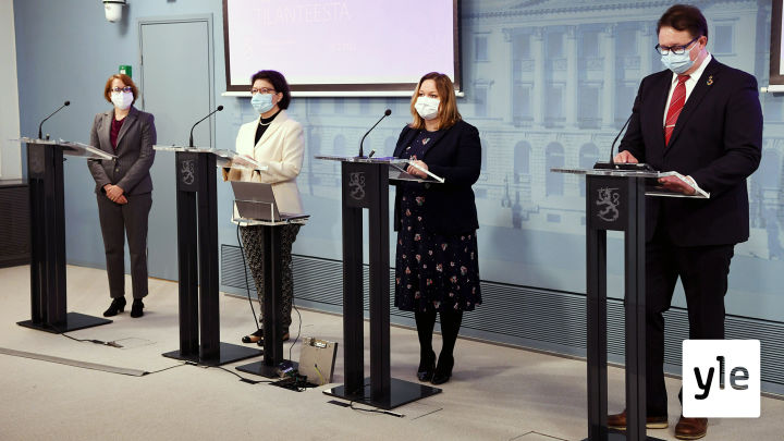 Tuoreimmat tiedot koronatilanteesta STM:n ja THL:n katsauksessa: 25.02.2021 11.42