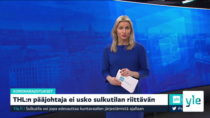 Yle Uutiset klo 9.00: 26.02.2021 09.20
