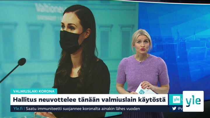 Yle uutiset klo 7.30: 03.03.2021 07.49