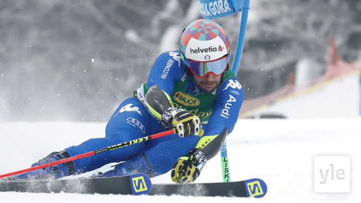 Alppihiihdon MC: Kranjska Gora, miesten suurpujottelun 1. lasku: 13.03.2021 11.54