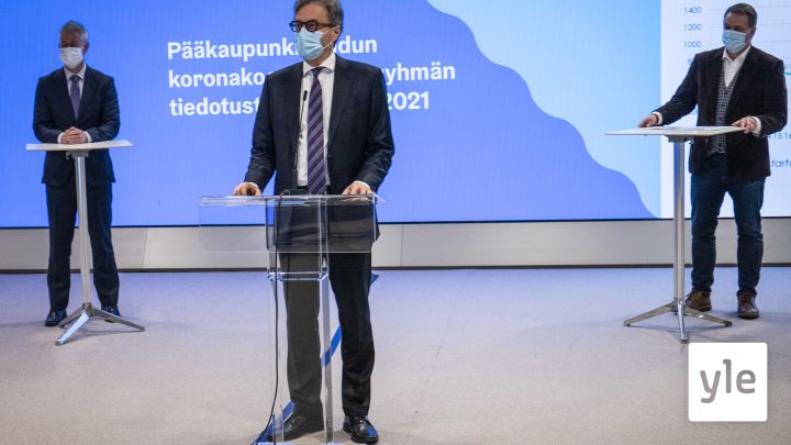 Pääkaupunkiseudun koronakoordinaatioryhmän tiedotustilaisuus: 30.03.2021 15.29