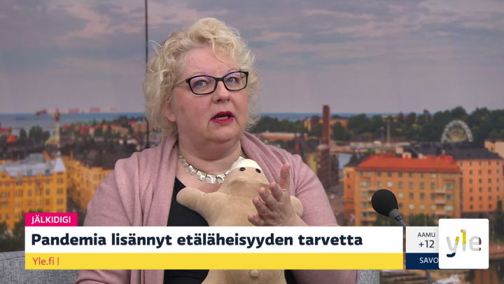 "Silitä mua ihan nätisti nyt vaan" – etäkosketus kiinnostaa pandemian aikana: 04.08.2021 08.29
