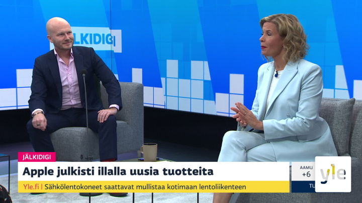 "Sympaattista, että älykellossa entistä isompi näyttö - kohdeyleisökin vanhenee": 15.09.2021 08.24
