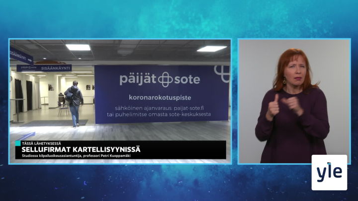 A-studio viittomakielellä: 13.10.2021 15.25