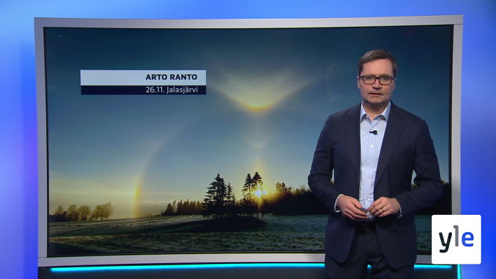 Sääennuste klo 18: 26.11.2021 18.38