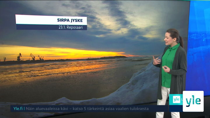 Sääennuste klo 7.40: 24.01.2022 07.46