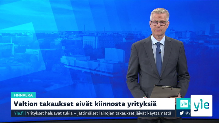 Yle Uutiset klo 9.00: 29.05.2020 09.15