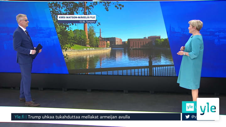 Sääennuste klo 7.40: 02.06.2020 08.02