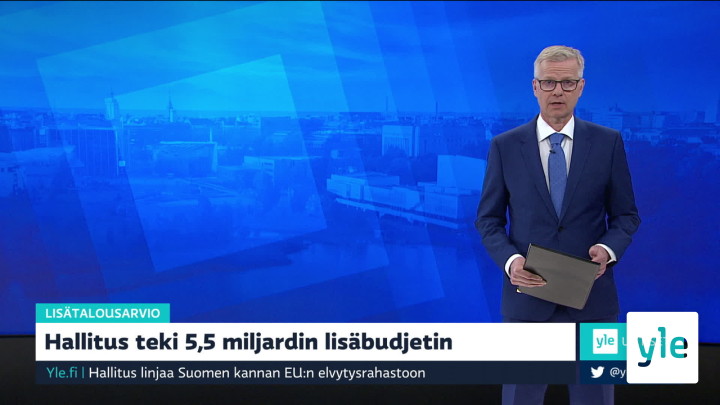 Yle Uutiset klo 9.00: 03.06.2020 09.15