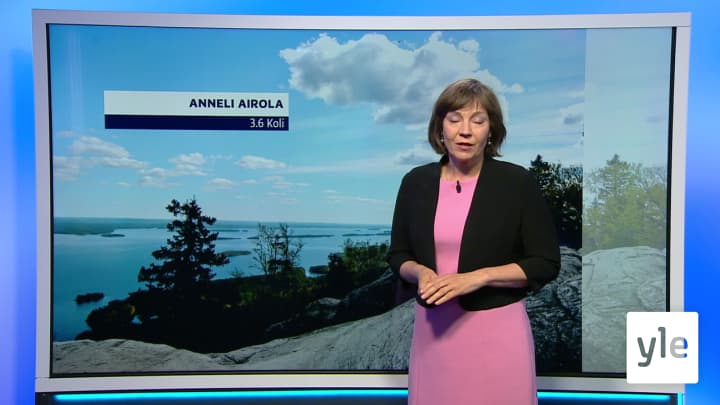 Sääennuste klo 18.00 (S): 03.06.2020 18.30