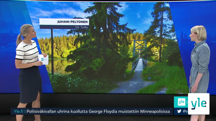 Sääennuste klo 7.40: 05.06.2020 08.00