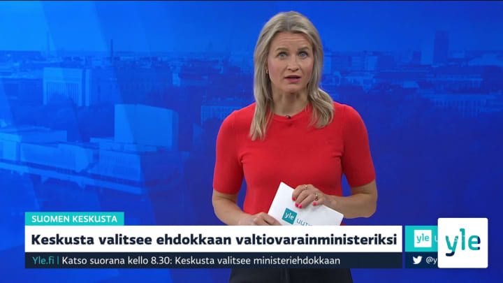 Yle Uutiset klo 9.00: 08.06.2020 09.38