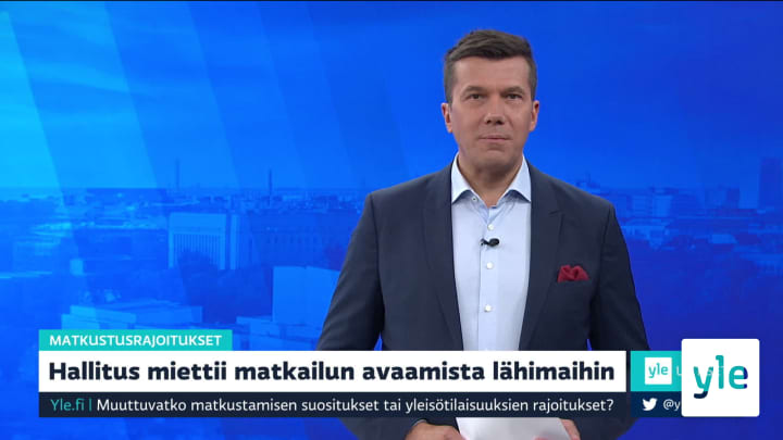 Yle Uutiset klo 7.30: 11.06.2020 08.00