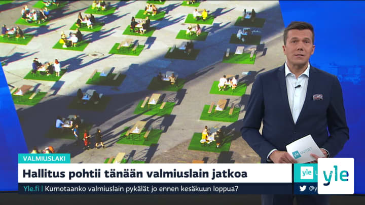 Yle Uutiset klo 7.30: 15.06.2020 07.59